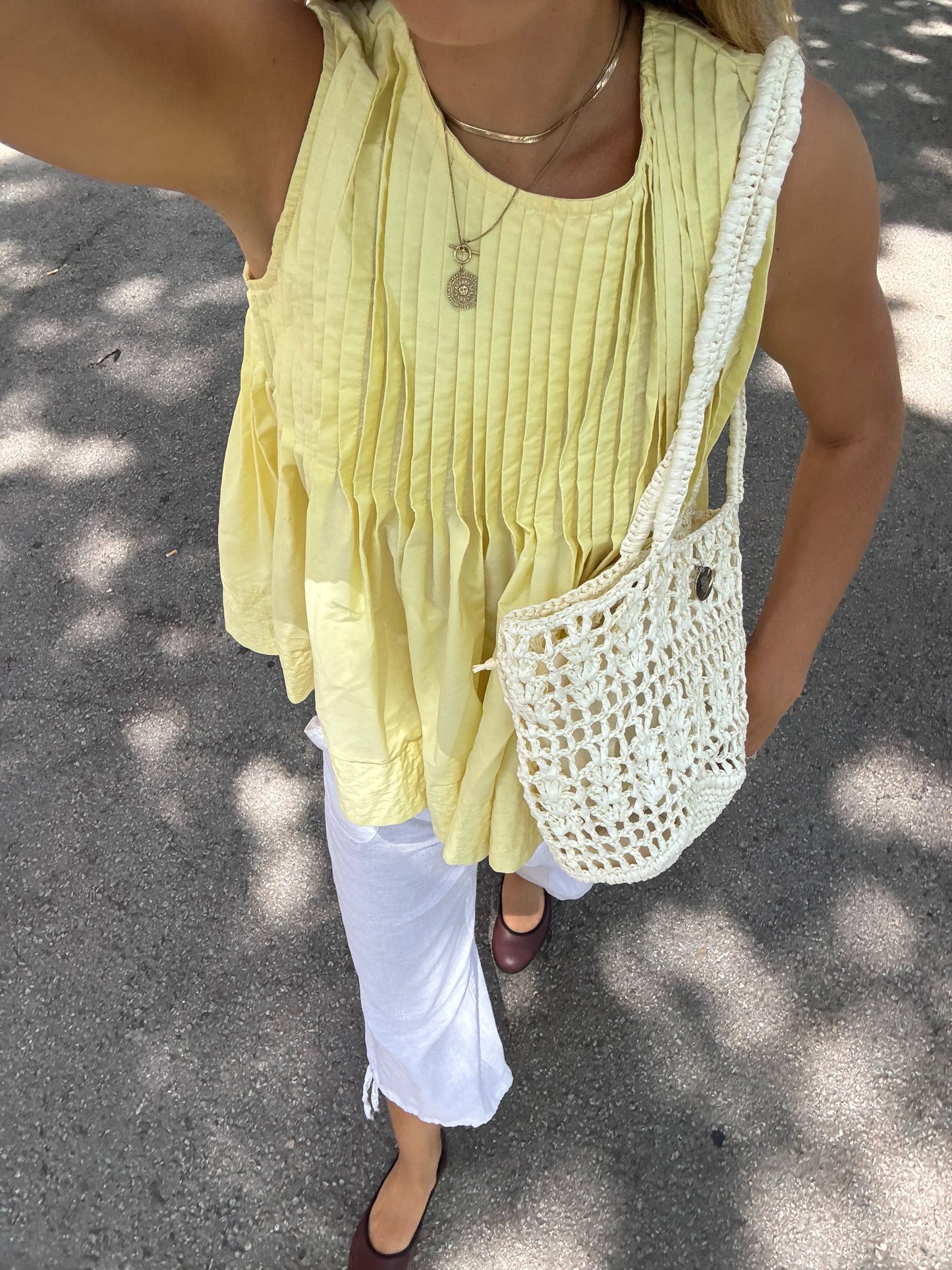 Ażurowy Koszyk Raffia Basketbag