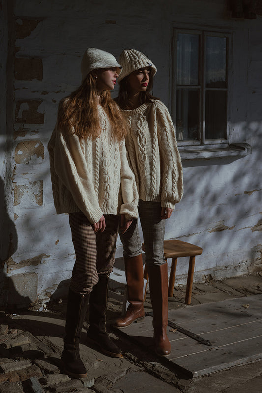 Sweter Wełniany Boo