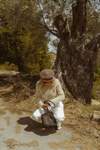 Beret Raffia Hat