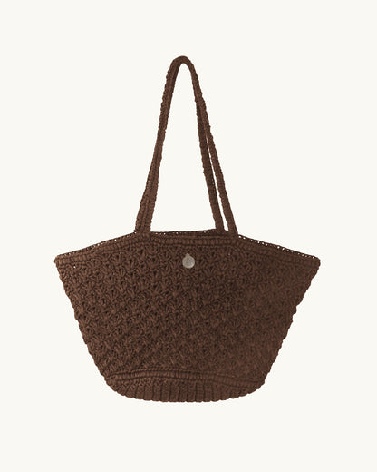 Duży Koszyk Raffia Basketbag