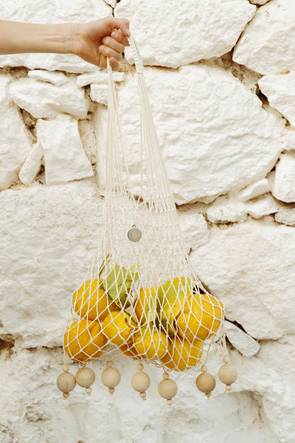Siatka z Koralikami Net Bead Bag