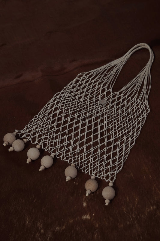 Siatka z Koralikami Net Bead Bag