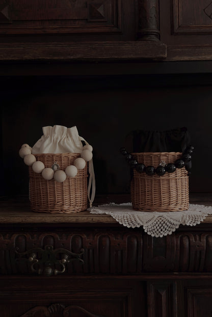 Koszyk Wiklinowy Ladybead Wicker Basket no. 2