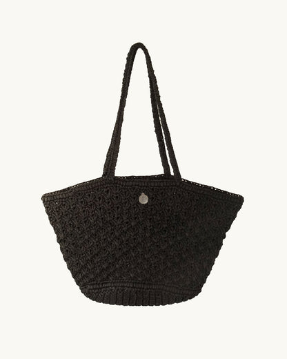 Duży Koszyk Raffia Basketbag