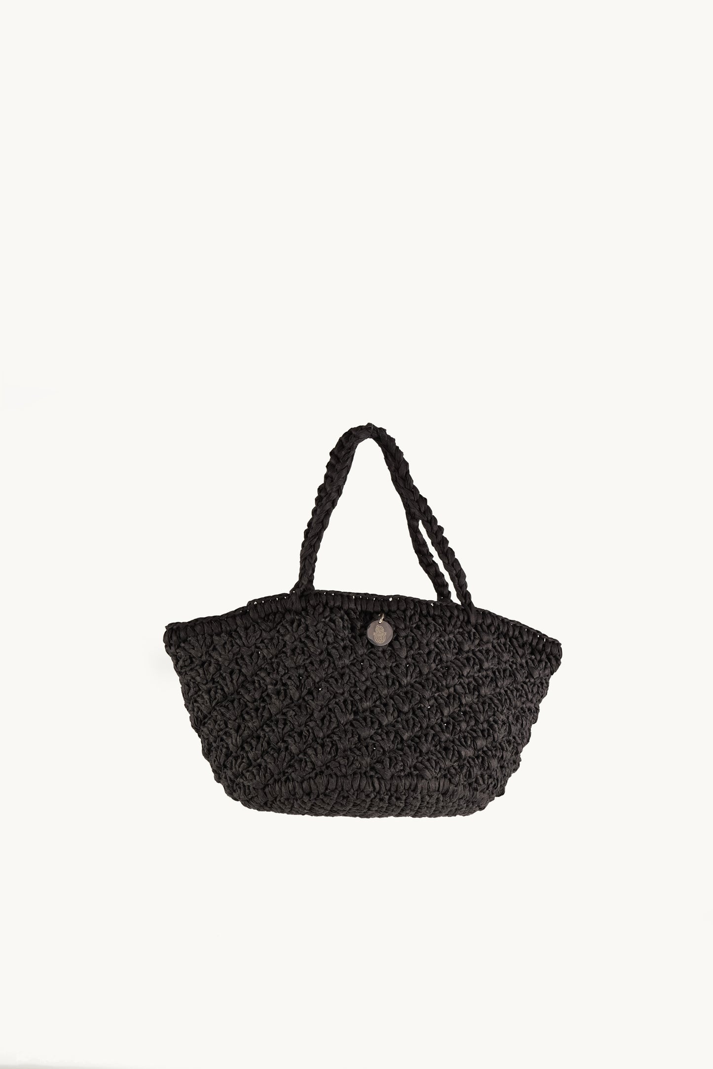 Średni Koszyk Raffia Basketbag
