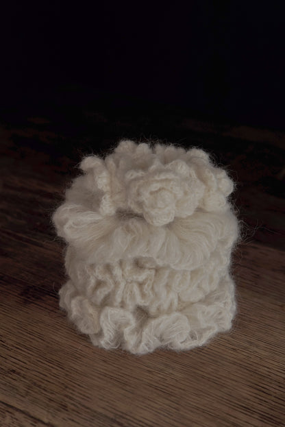 Ozdoba Alpaca & Silk Scrunchie