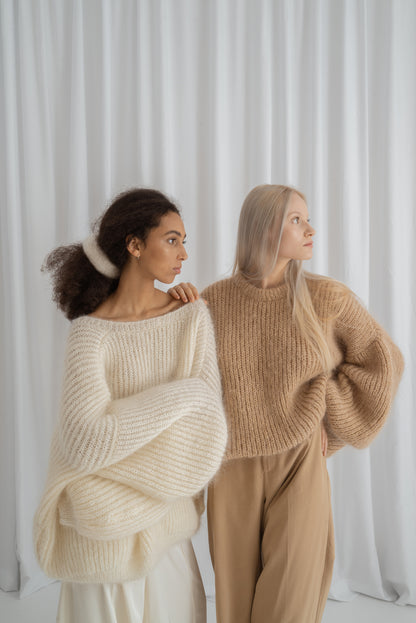 Rozpinany Sweter Cloudine Oversize Cardigan